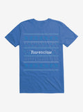 wizard school Ravenclaw Ugly Christmas Pattern T-Shirt