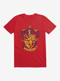 wizard school Gryffindor Lion Shield T-Shirt