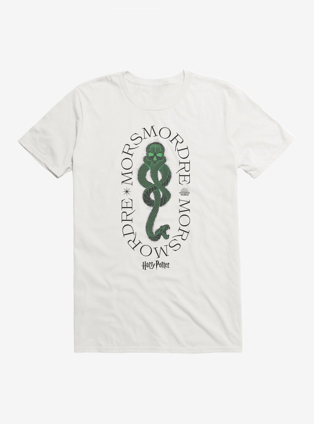 wizard school Morsmordre Death Eater Dark Mark T-Shirt 2