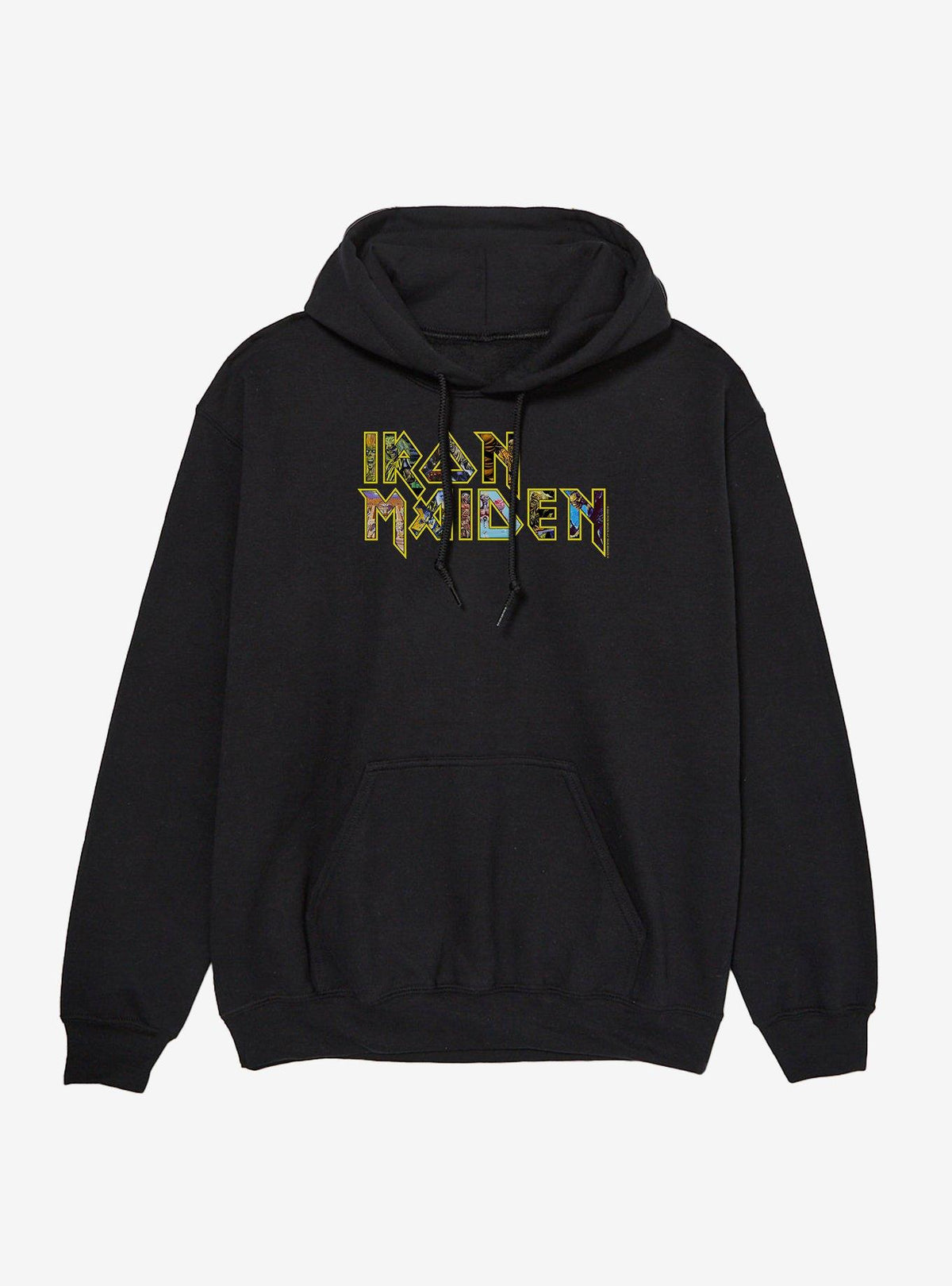 Iron Maiden Logo Collage Hoodie