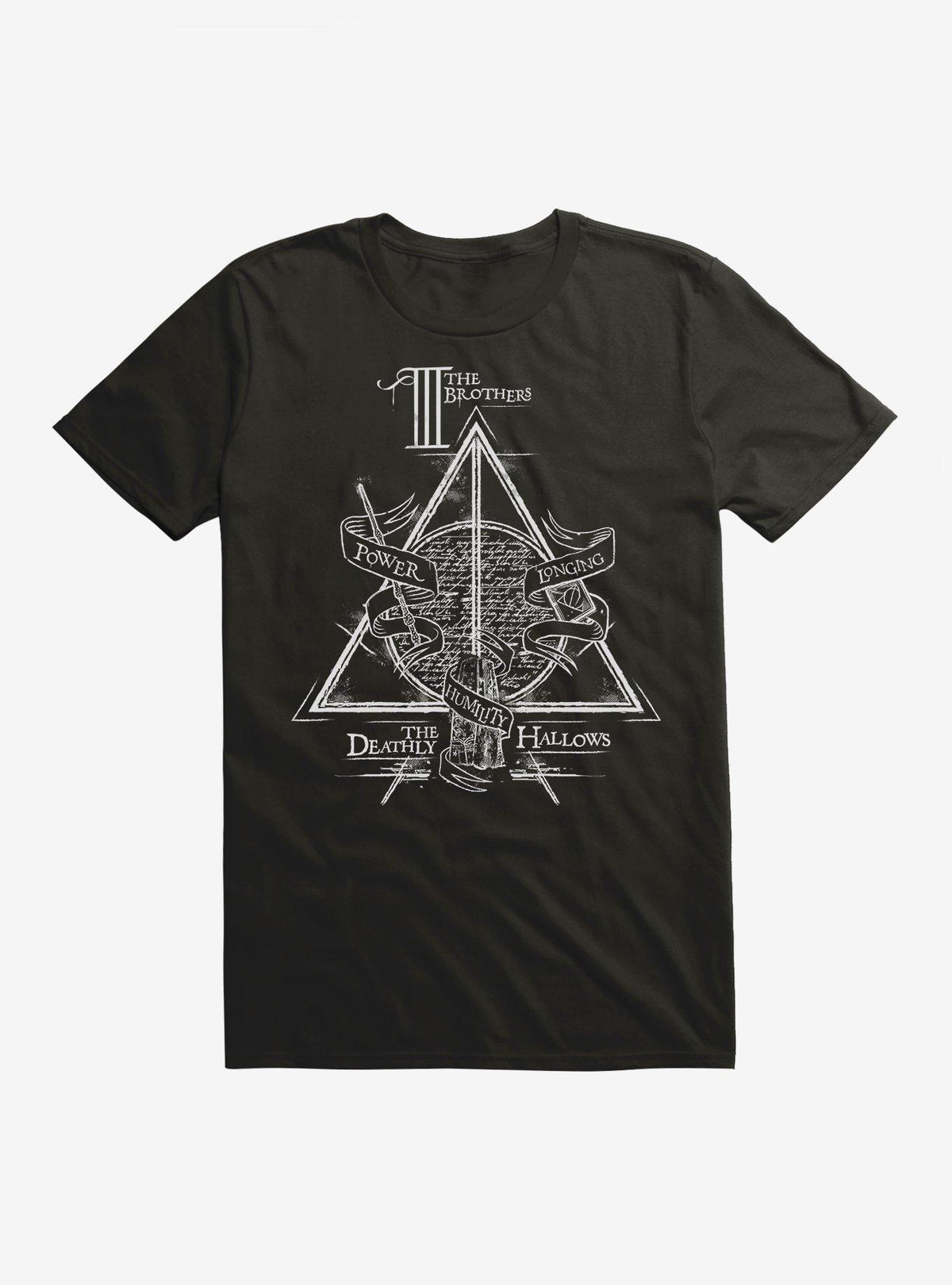 Extra Soft wizard school The Deathly Hallows T-Shirt