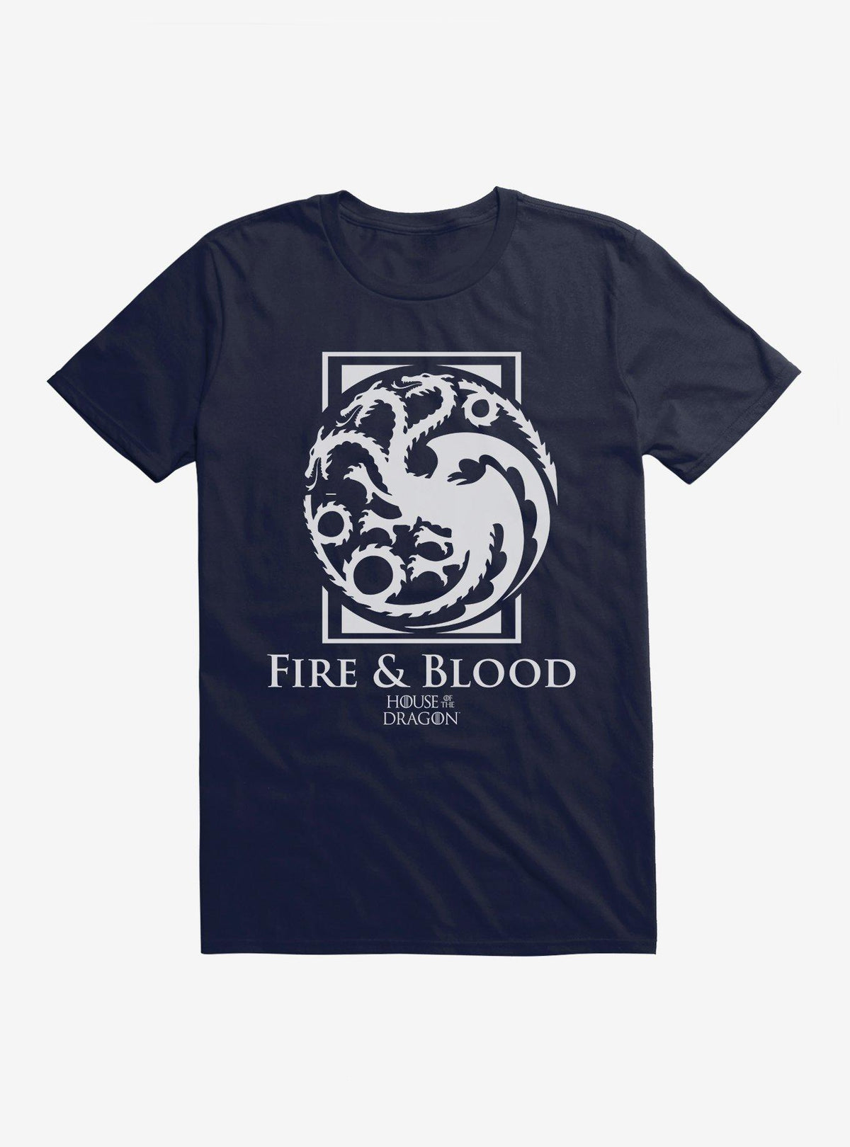 House Of The Dragon House Targaryen Fire And Blood T-Shirt