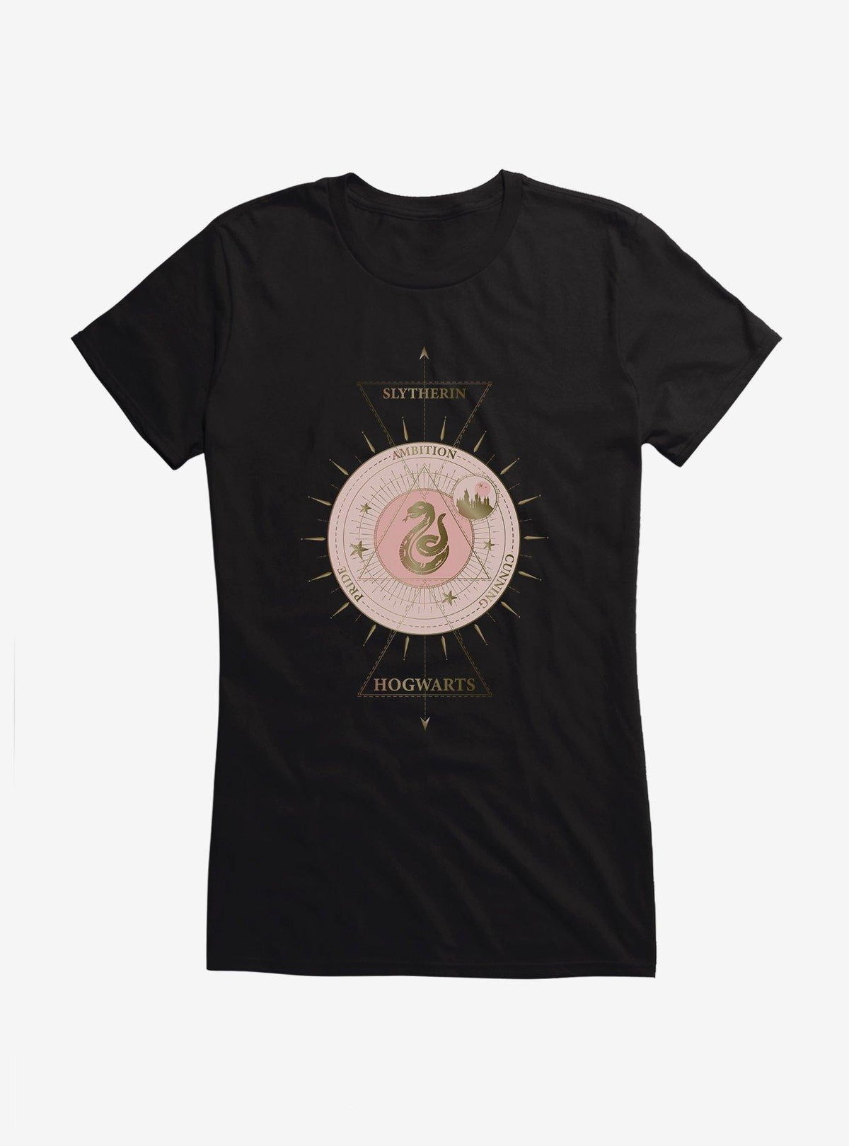 wizard school Slytherin House Christmas Constellation Girls T-Shirt