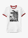 dark fantasy anime Cart Titan Demolition Ringer T-Shirt