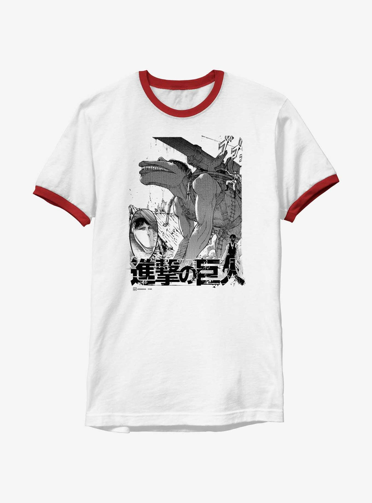 dark fantasy anime Cart Titan Demolition Ringer T-Shirt
