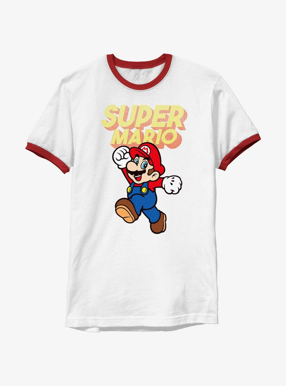 Nintendo retro platform gamer Retro Jump Ringer T-Shirt