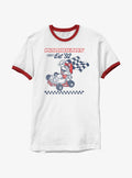 Nintendo retro platform gamer Retro Racing retro platform gamer Kart Ringer T-Shirt