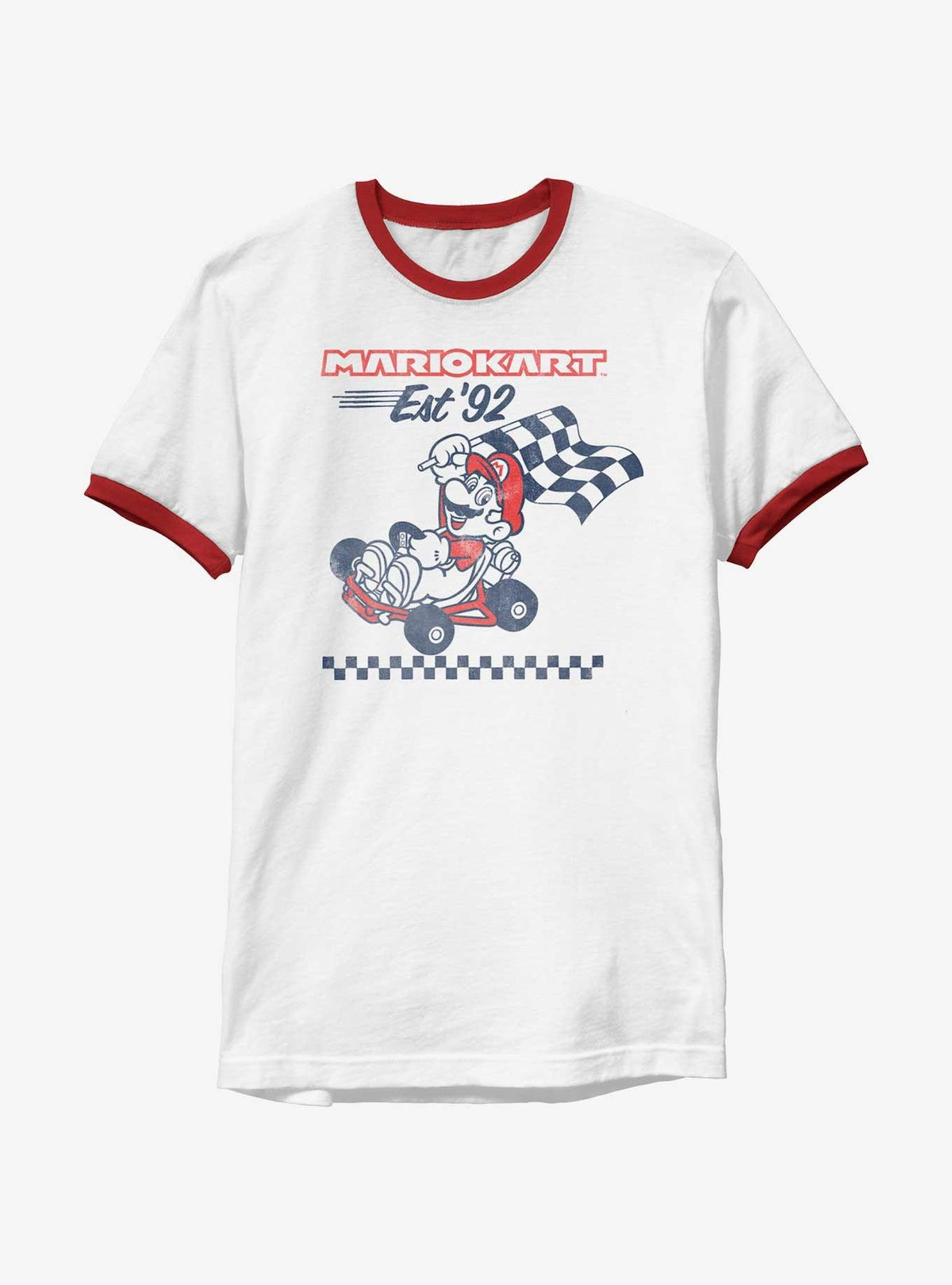 Nintendo retro platform gamer Retro Racing retro platform gamer Kart Ringer T-Shirt