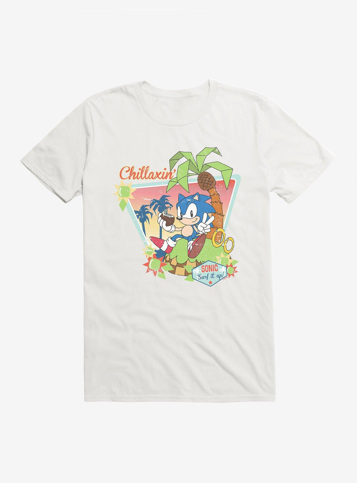 speedy hedgehog Chillaxin' Summer T-Shirt