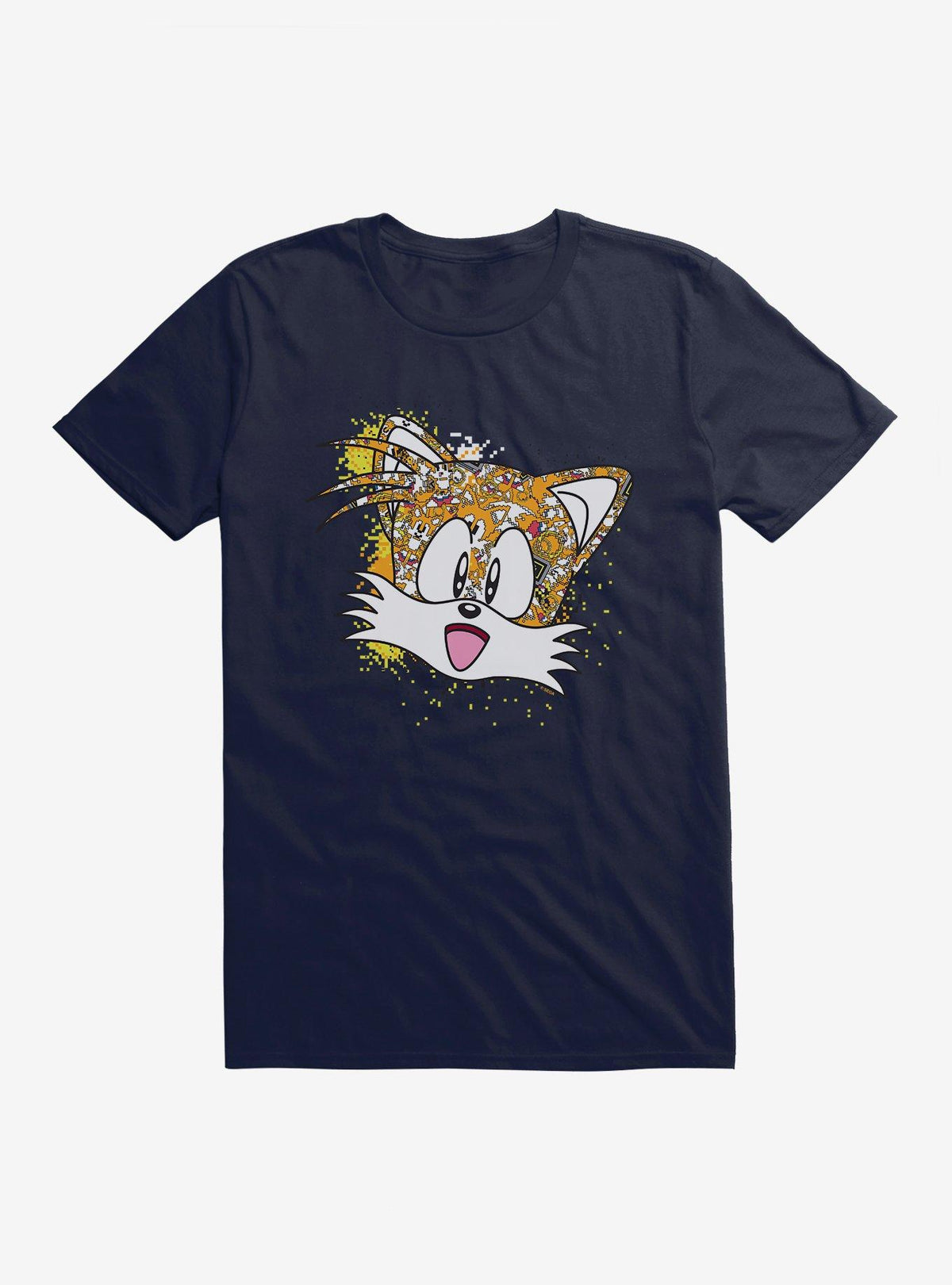 speedy hedgehog Tails Pixel Profile T-Shirt