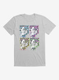 speedy hedgehog Square Up Glitch T-Shirt