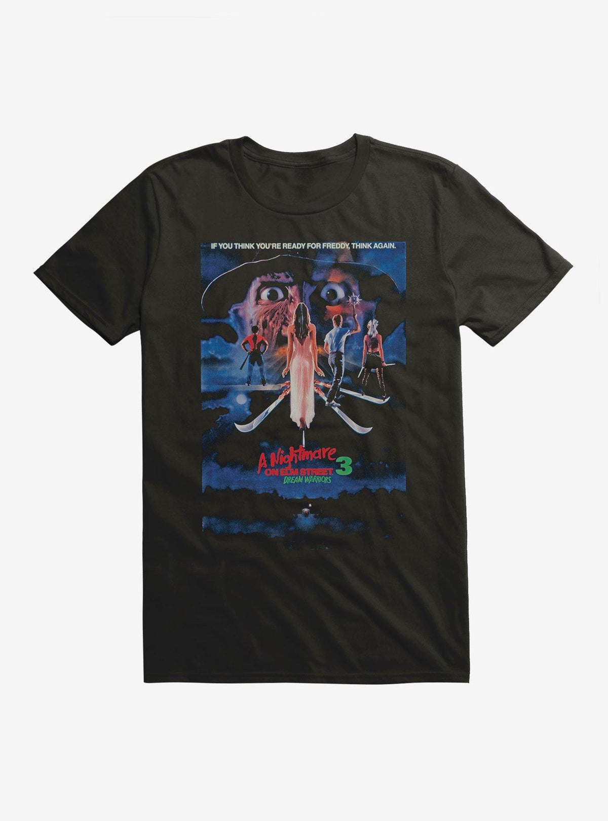 A Nightmare On Elm Street 3 Dream Warriors Poster T-Shirt