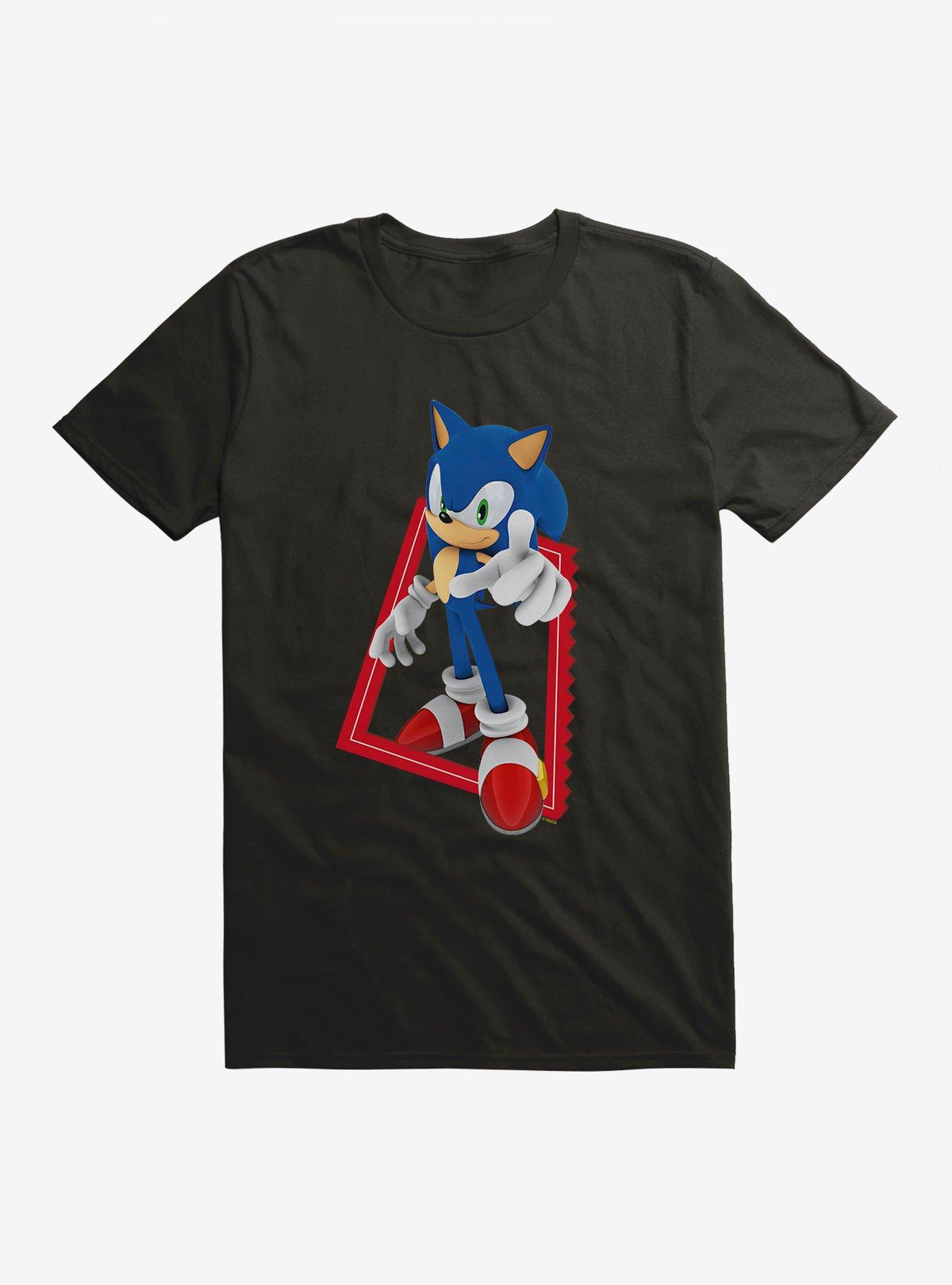 speedy hedgehog 3-D speedy hedgehog Pose T-Shirt
