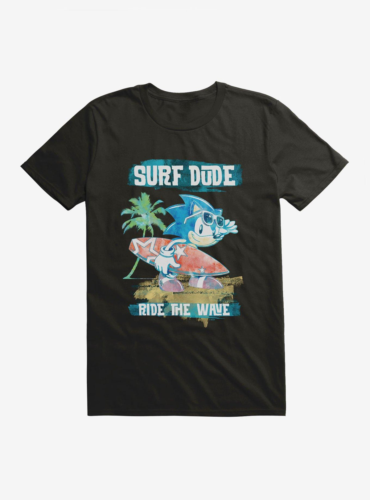 speedy hedgehog Surf Dude T-Shirt