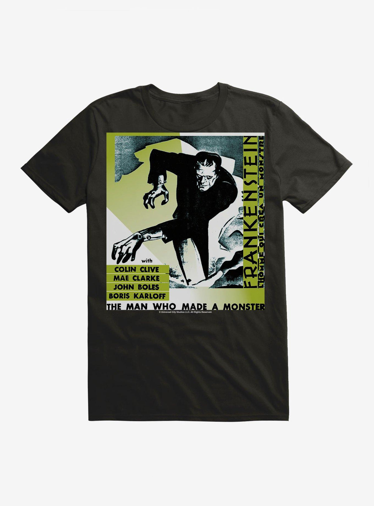 Frankenstein The Man Who Made A Monster T-Shirt 3