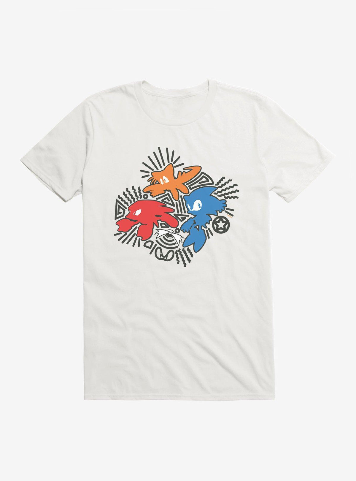 speedy hedgehog Tails Knuckles speedy hedgehog And Dr Eggman Pop Art T-Shirt