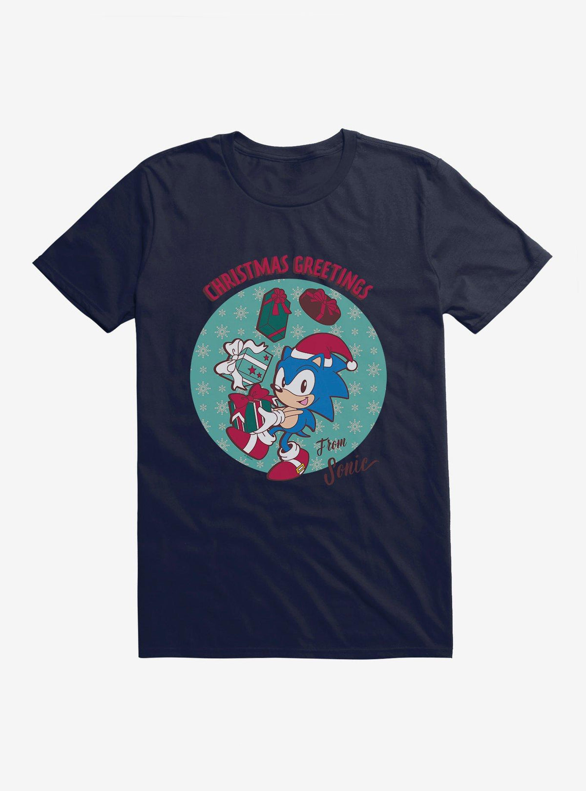 speedy hedgehog Christmas Greetings From speedy hedgehog T-Shirt