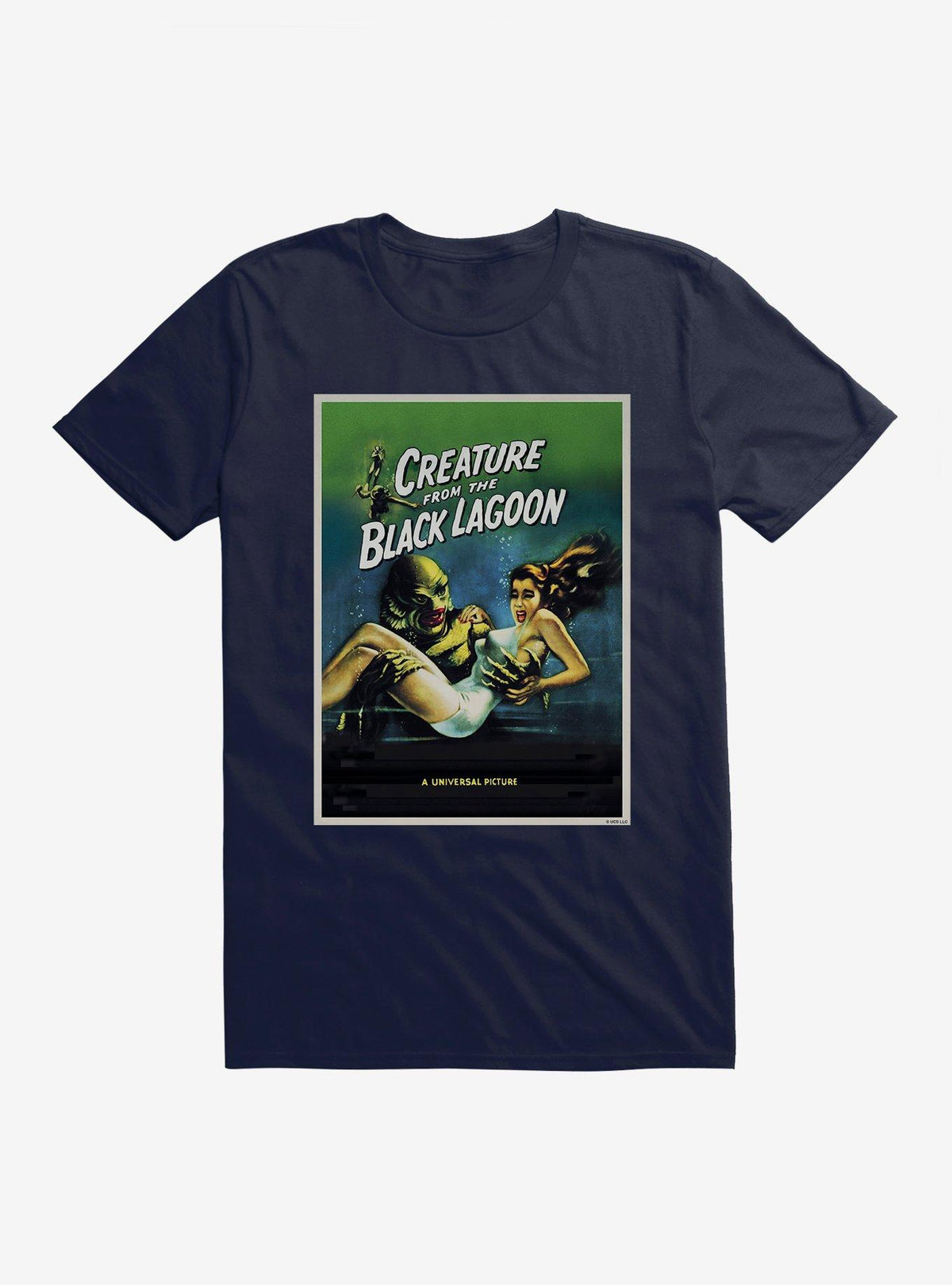 Creature From The Black Lagoon Universal Picture Poster T-Shirt 2