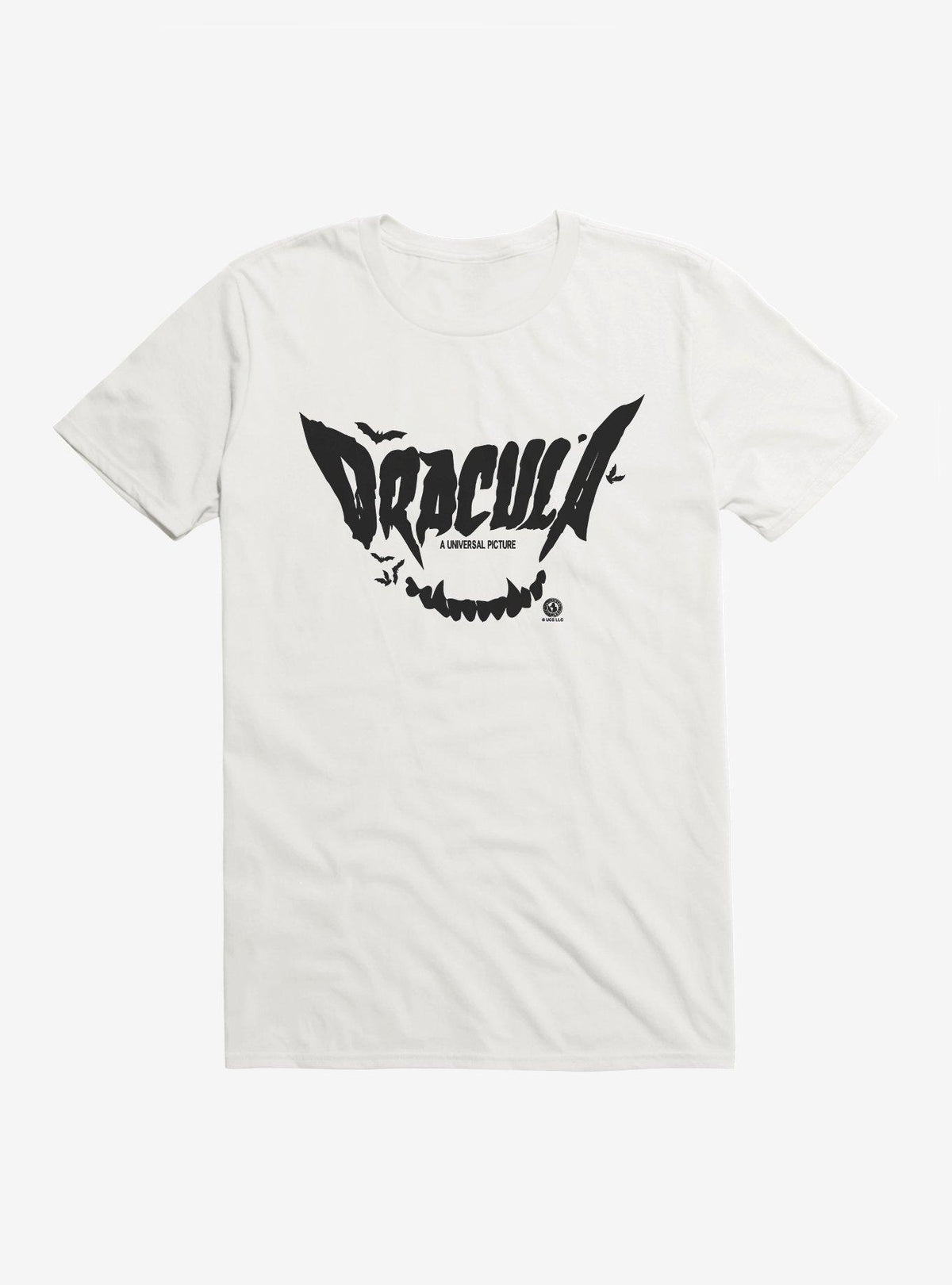 Dracula Fang Script Art T-Shirt 2