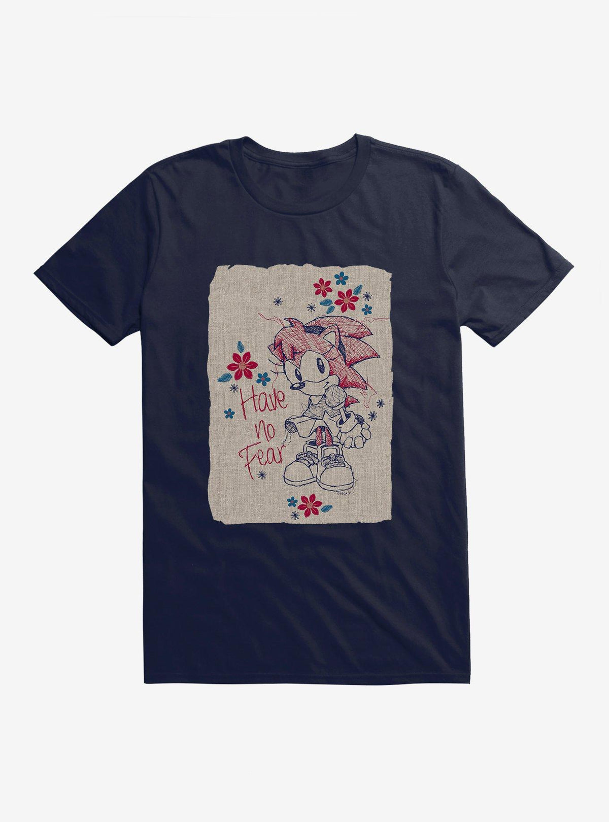 speedy hedgehog Amy No Fear T-Shirt