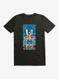 speedy hedgehog Font Pose T-Shirt