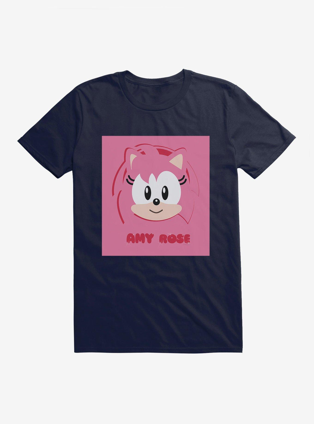 speedy hedgehog Amy Rose Pink Pop T-Shirt