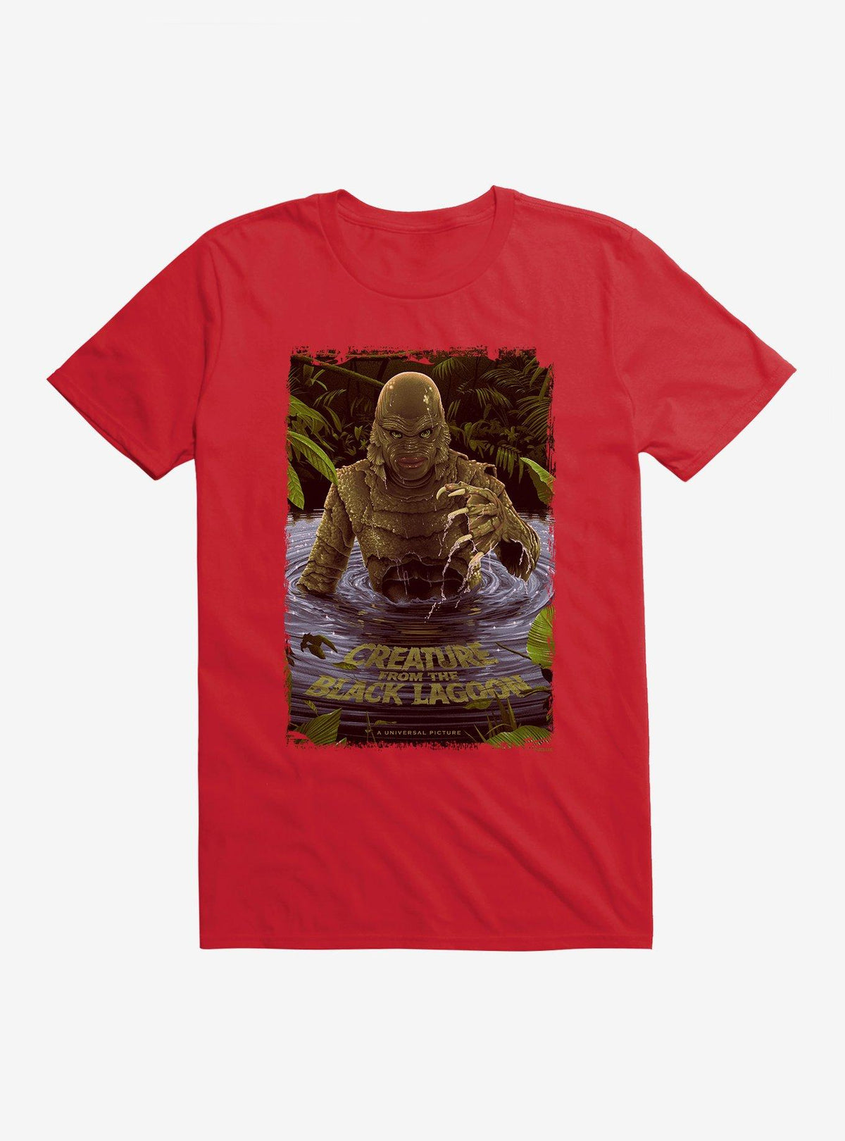 Creature From The Black Lagoon Original Horror Show Movie Poster T-Shirt 4