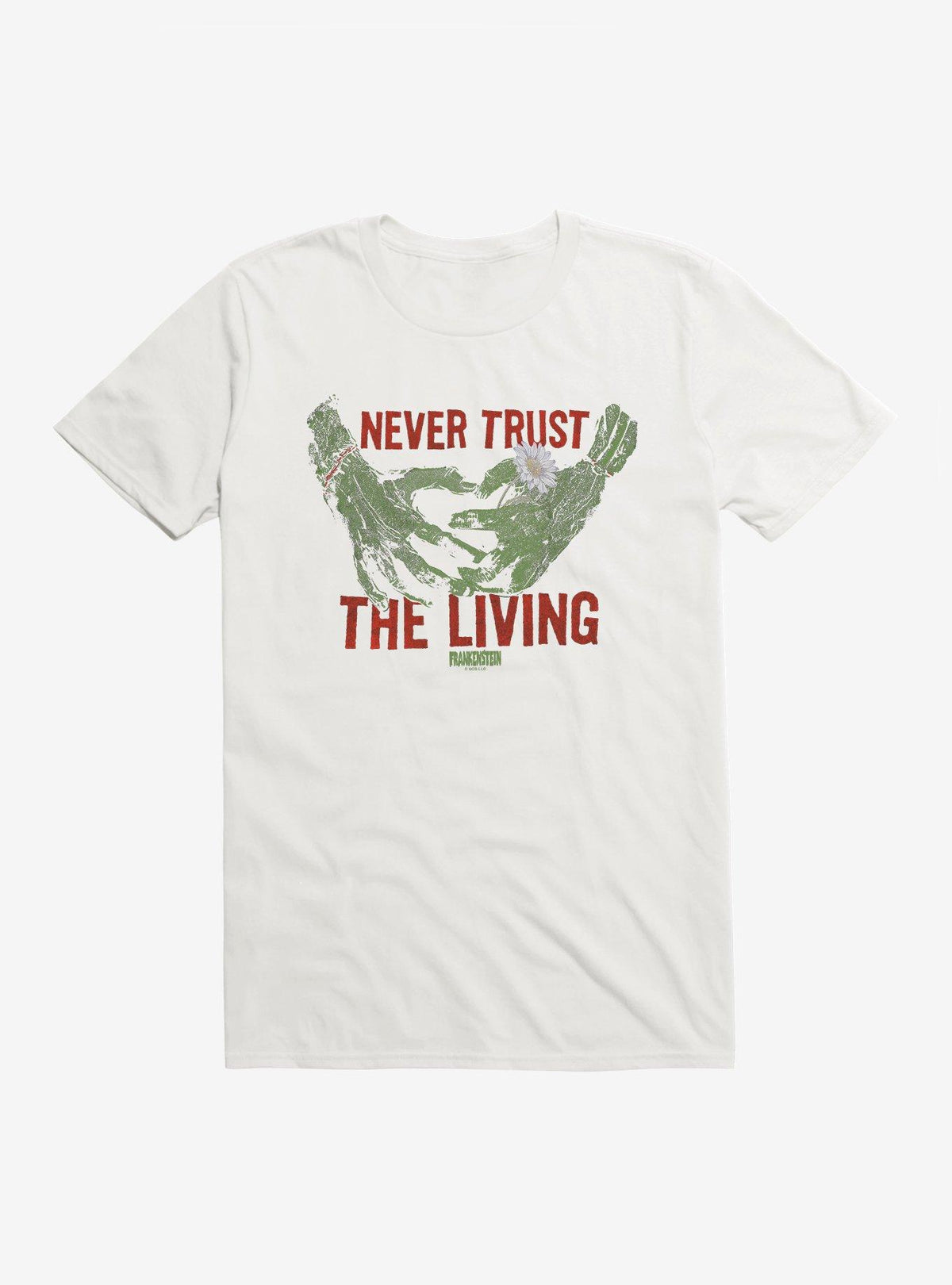 Universal Monsters Frankenstein Never Trust The Living T-Shirt 2
