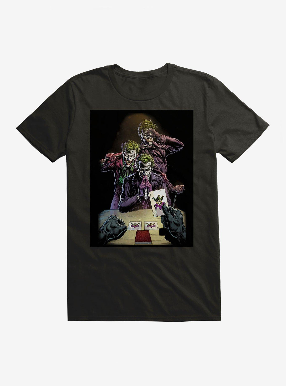 Fandome dark vigilante Three Jokers T-Shirt