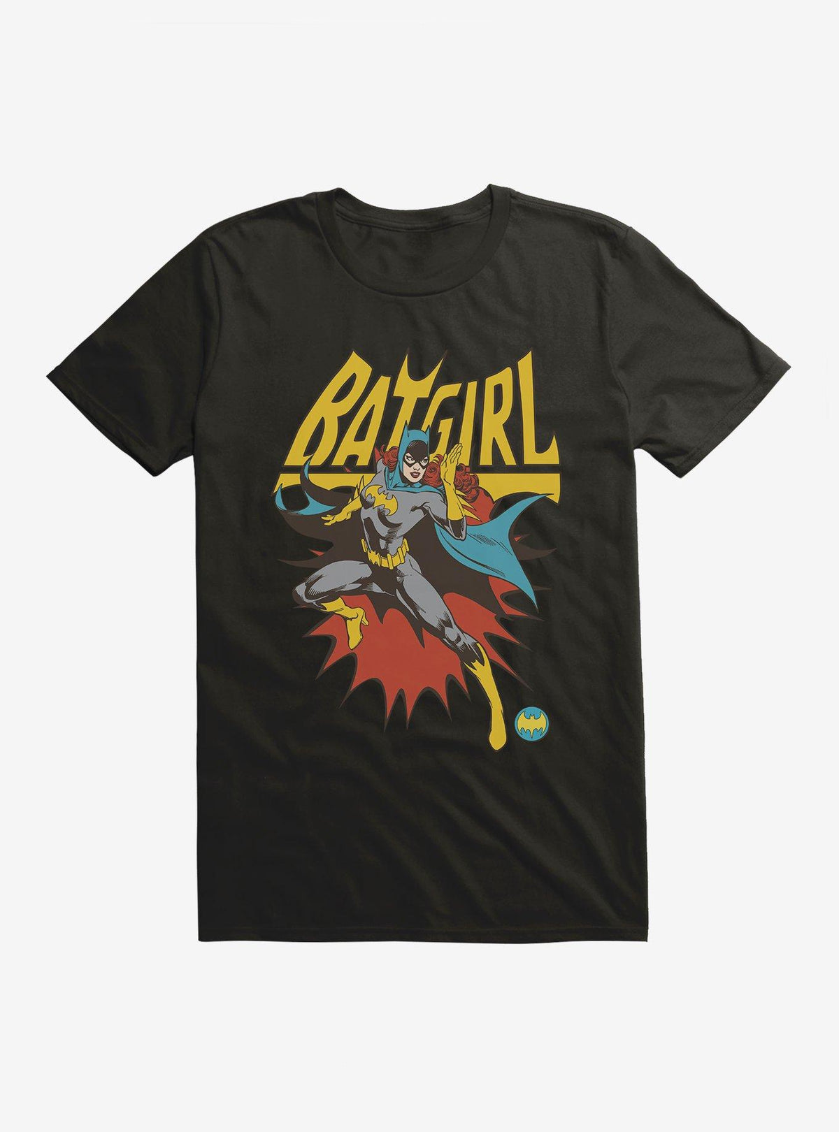dark vigilante Batgirl Action Portrait T-Shirt