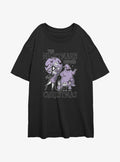 spooky holiday Moonlight Horror Girls Oversized T-Shirt