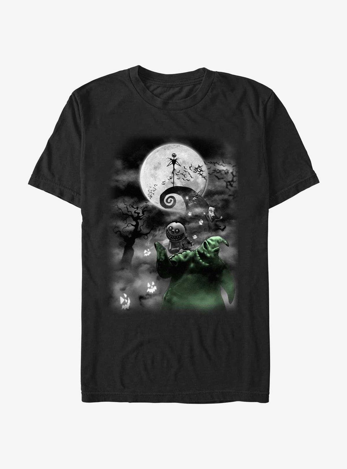 spooky holiday Jack Night Sky Moon T-Shirt