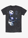 spooky holiday Jack Zero 30th Anniversary Mineral Wash T-Shirt