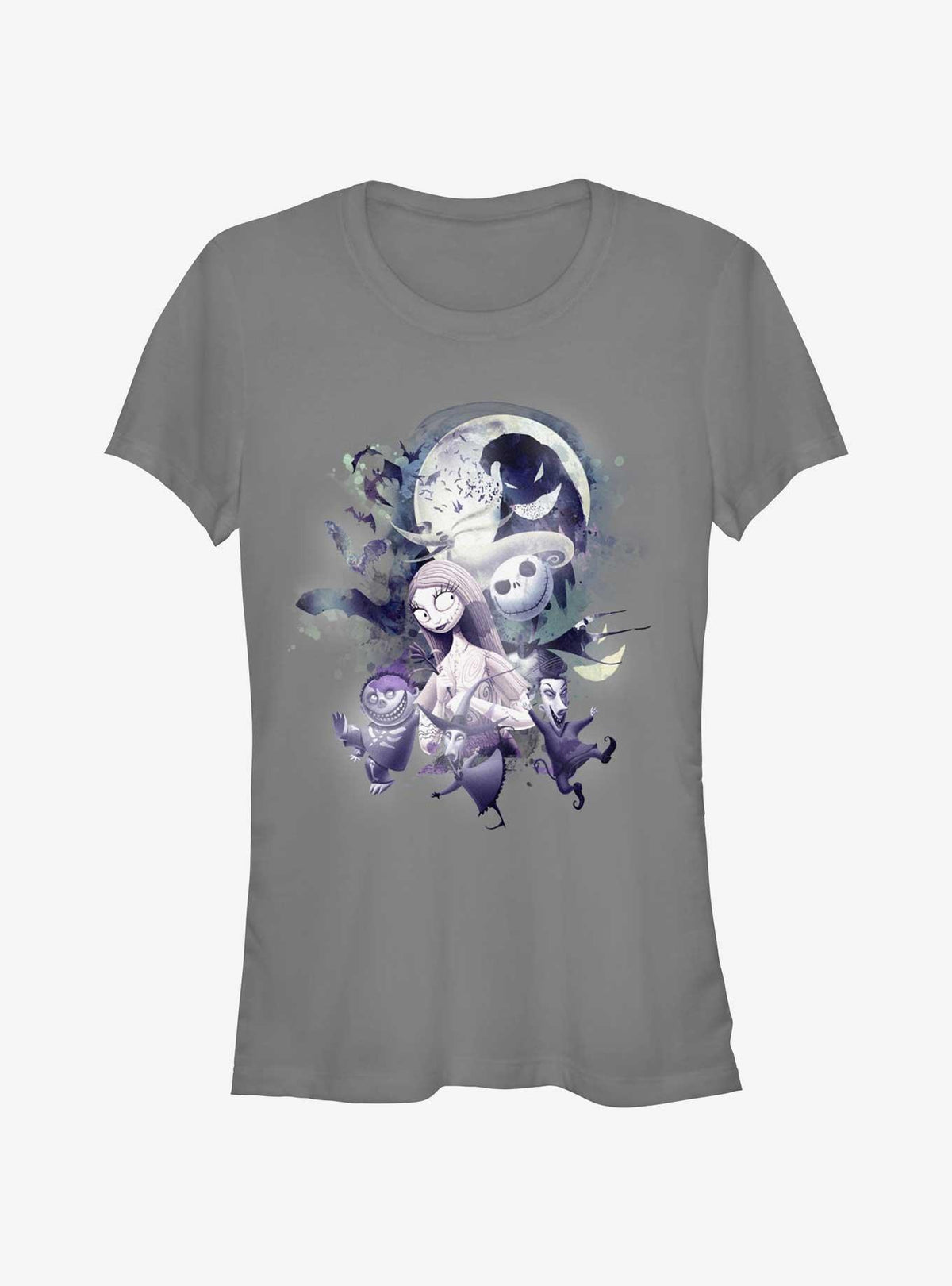 spooky holiday Night Glow Girls T-Shirt 2
