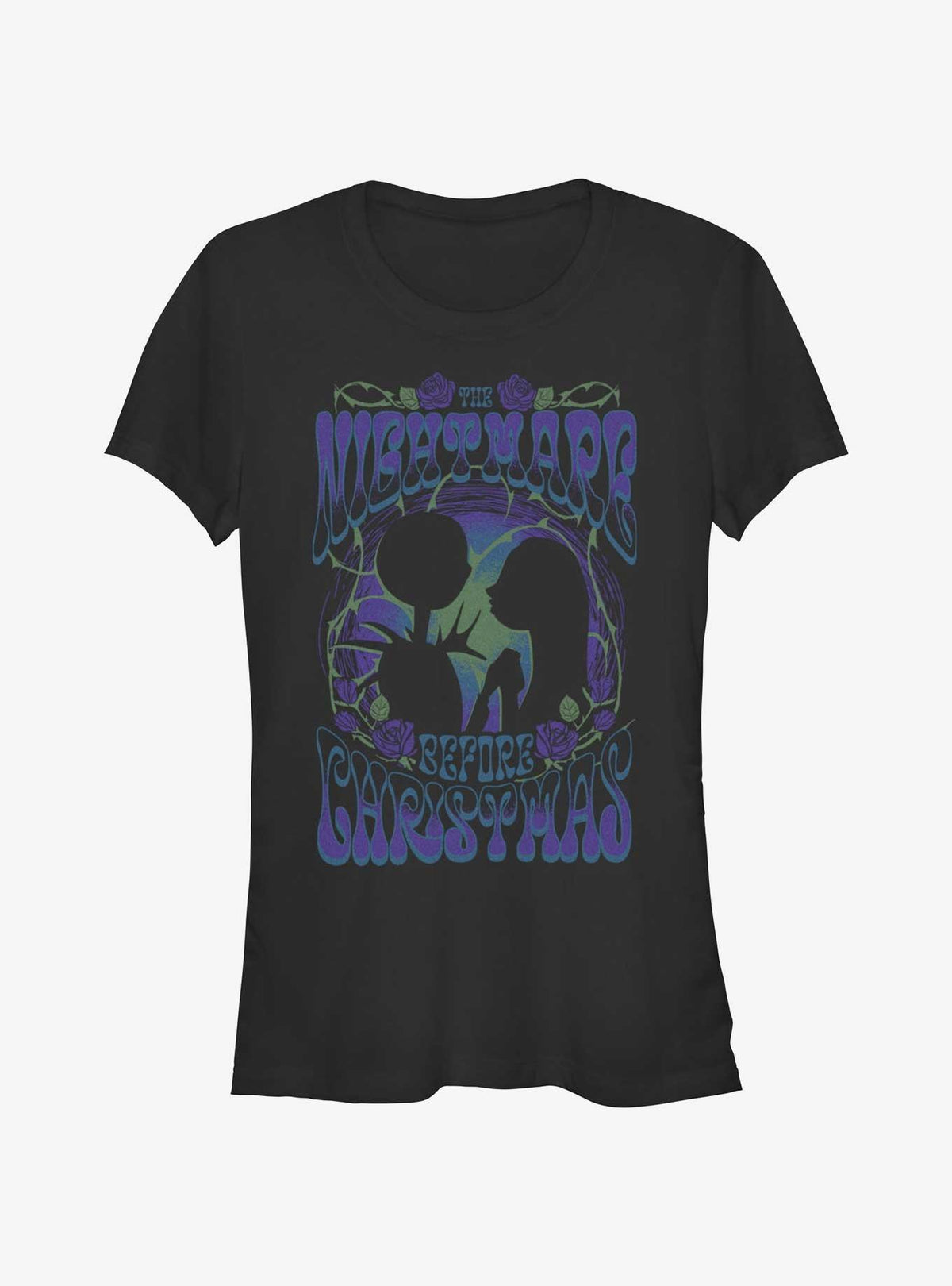 spooky holiday Jack Sally Poster Girls T-Shirt