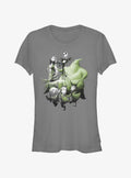 spooky holiday Character Group Shot Girls T-Shirt
