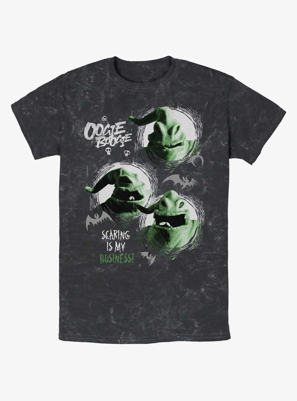 spooky holiday The Oogie Boogie Mineral Wash T-Shirt