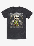 spooky holiday Jack's A Nightmare Mineral Wash T-Shirt
