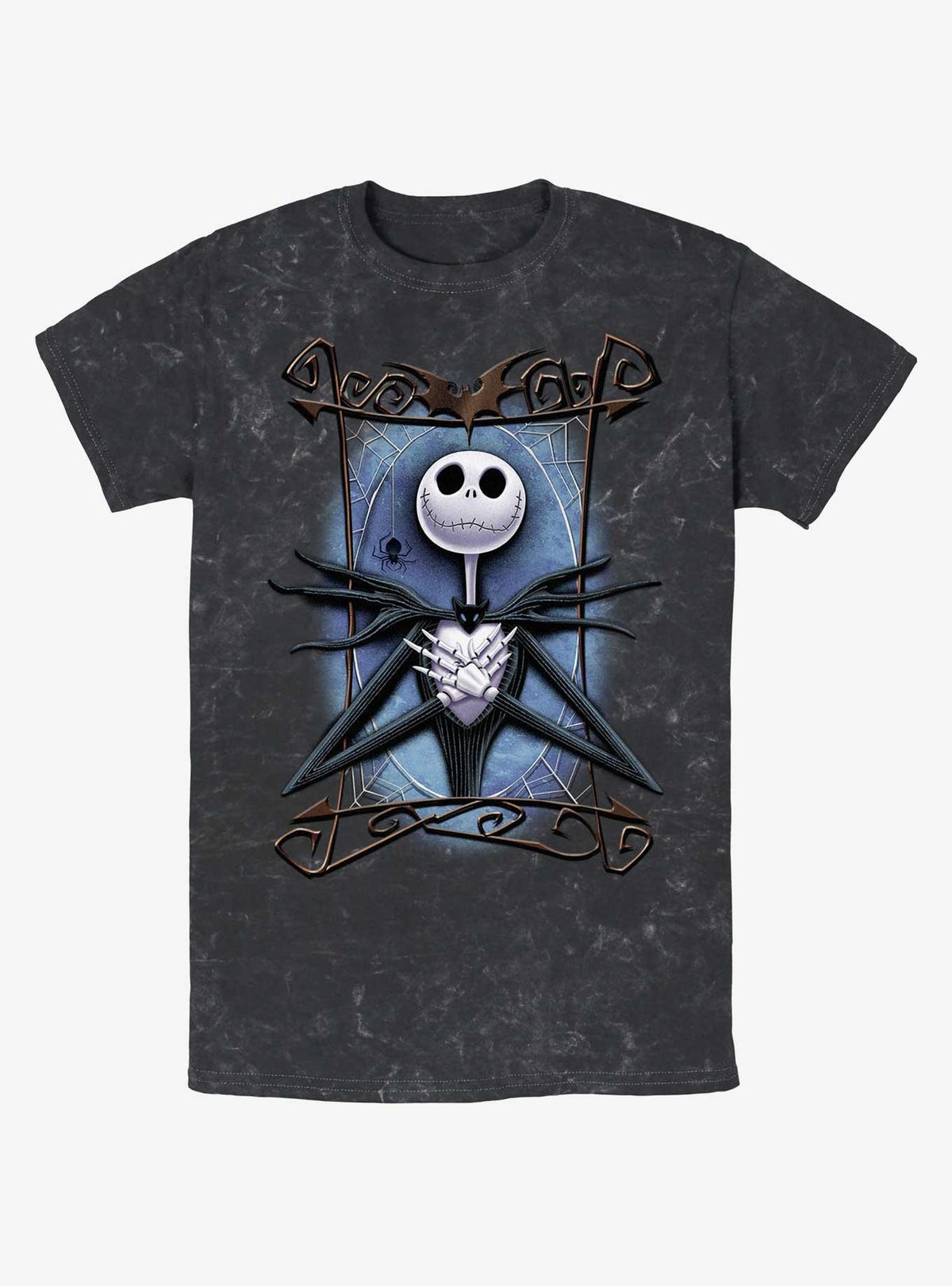 spooky holiday Framed Jack Mineral Wash T-Shirt