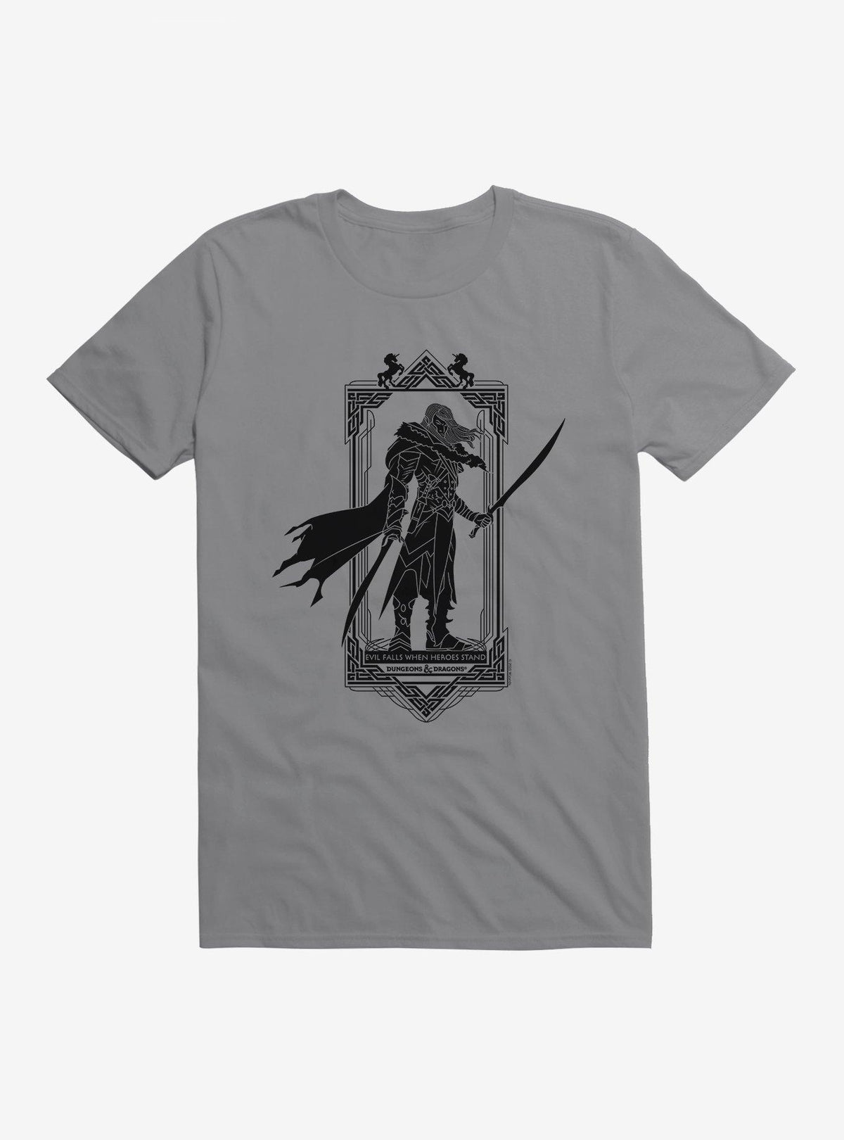 Dungeons Dragons Heroes Stand T-Shirt