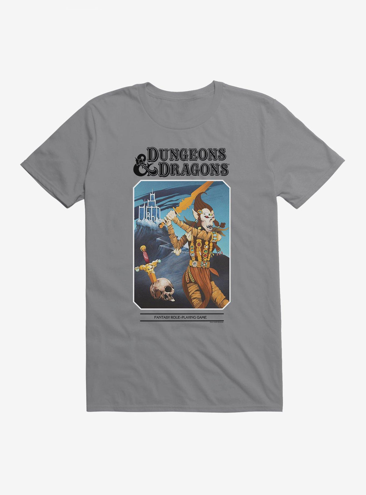 Dungeons Dragons Vintage Attack or Flee T-Shirt