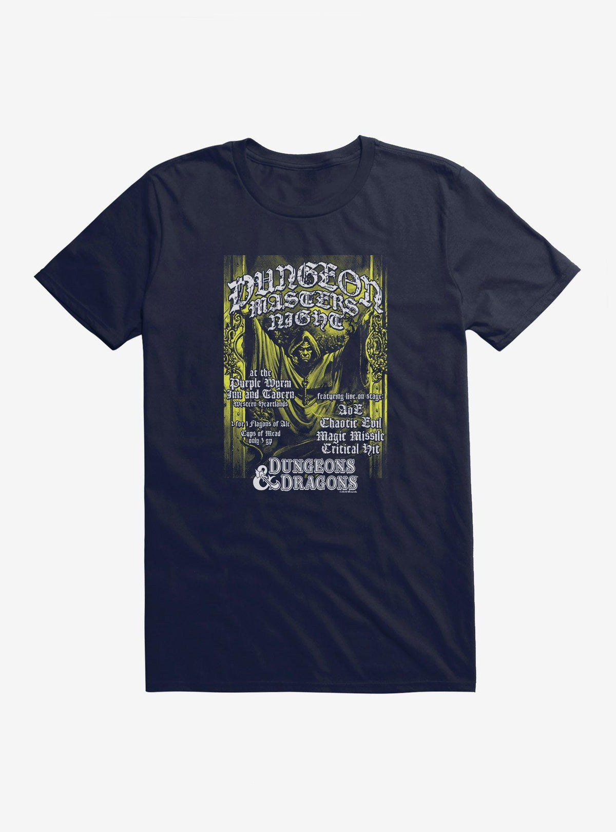 Dungeons Dragons Masters Night T-Shirt