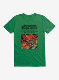 Dungeons Dragons Vintage Dragon and the Knight T-Shirt