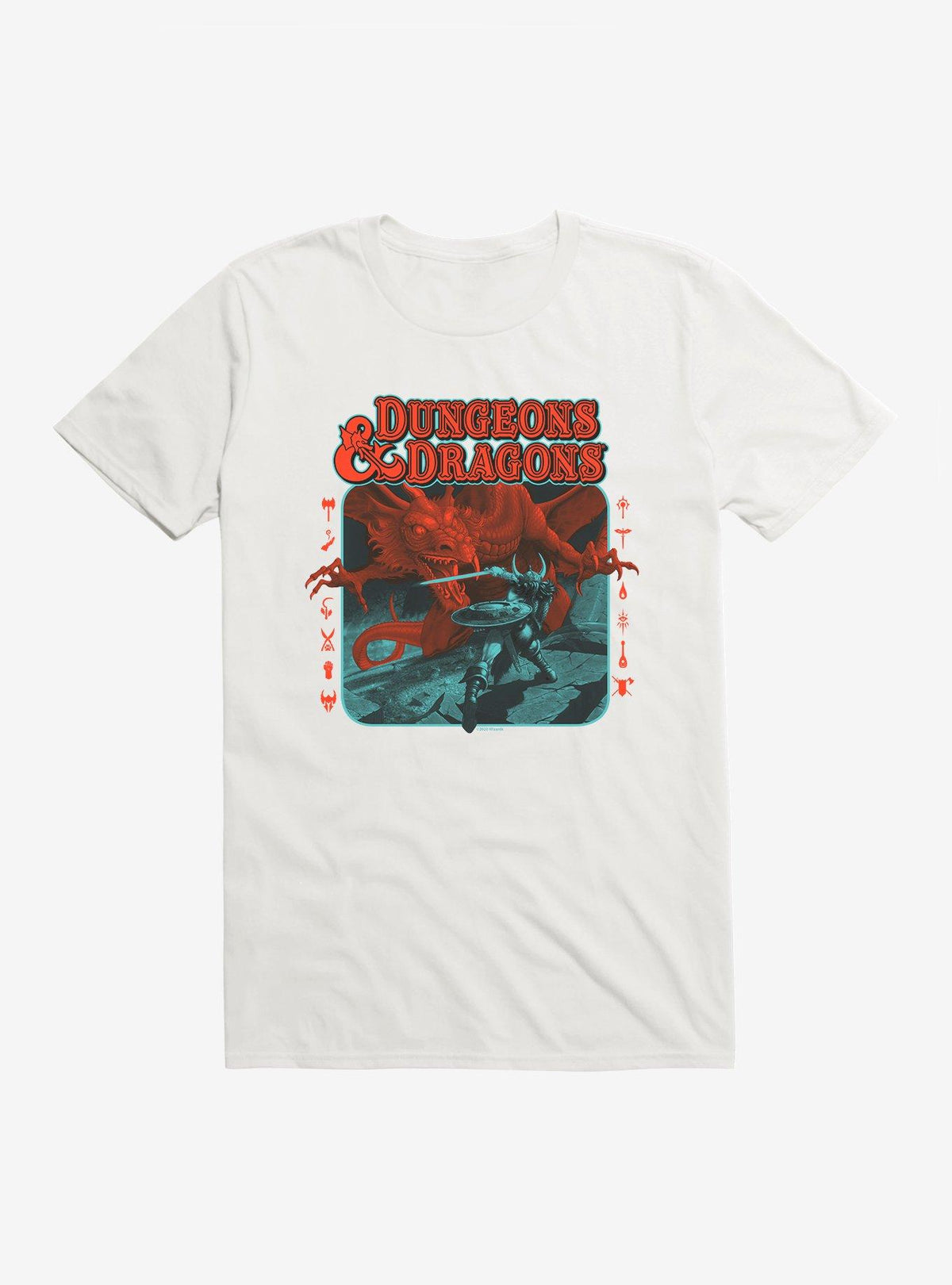 Dungeons Dragons Dragon Battle T-Shirt