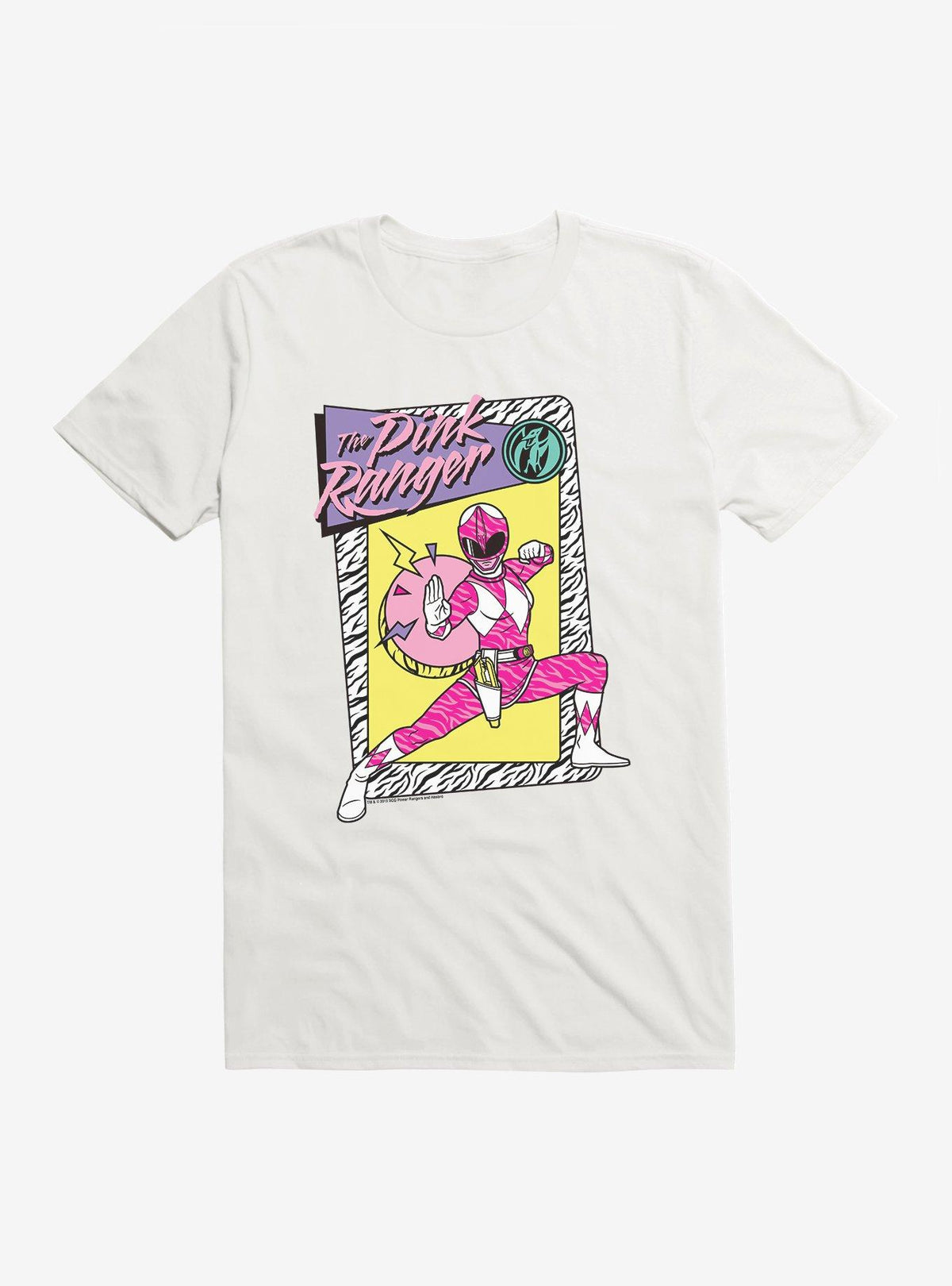 Mighty Morphin color hero team The Pink Ranger T-Shrt