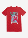 Mighty Morphin color hero team The Red Ranger T-Shrt