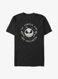 spooky holiday Jack Floral Big Tall T-Shirt