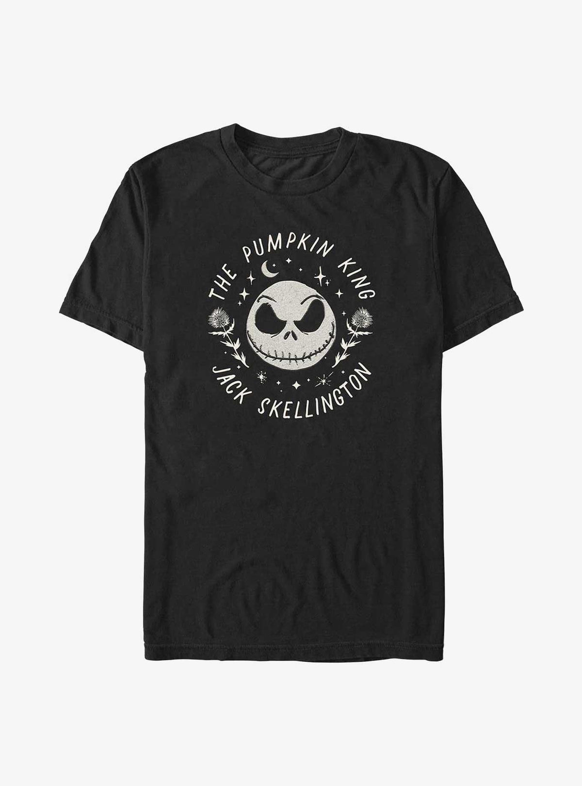 spooky holiday Jack Floral Big Tall T-Shirt
