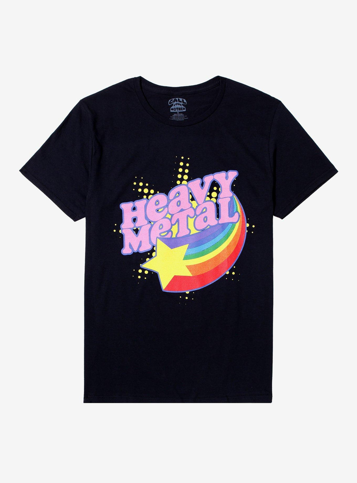 Heavy Metal Rainbow T-Shirt By Call Your Mother