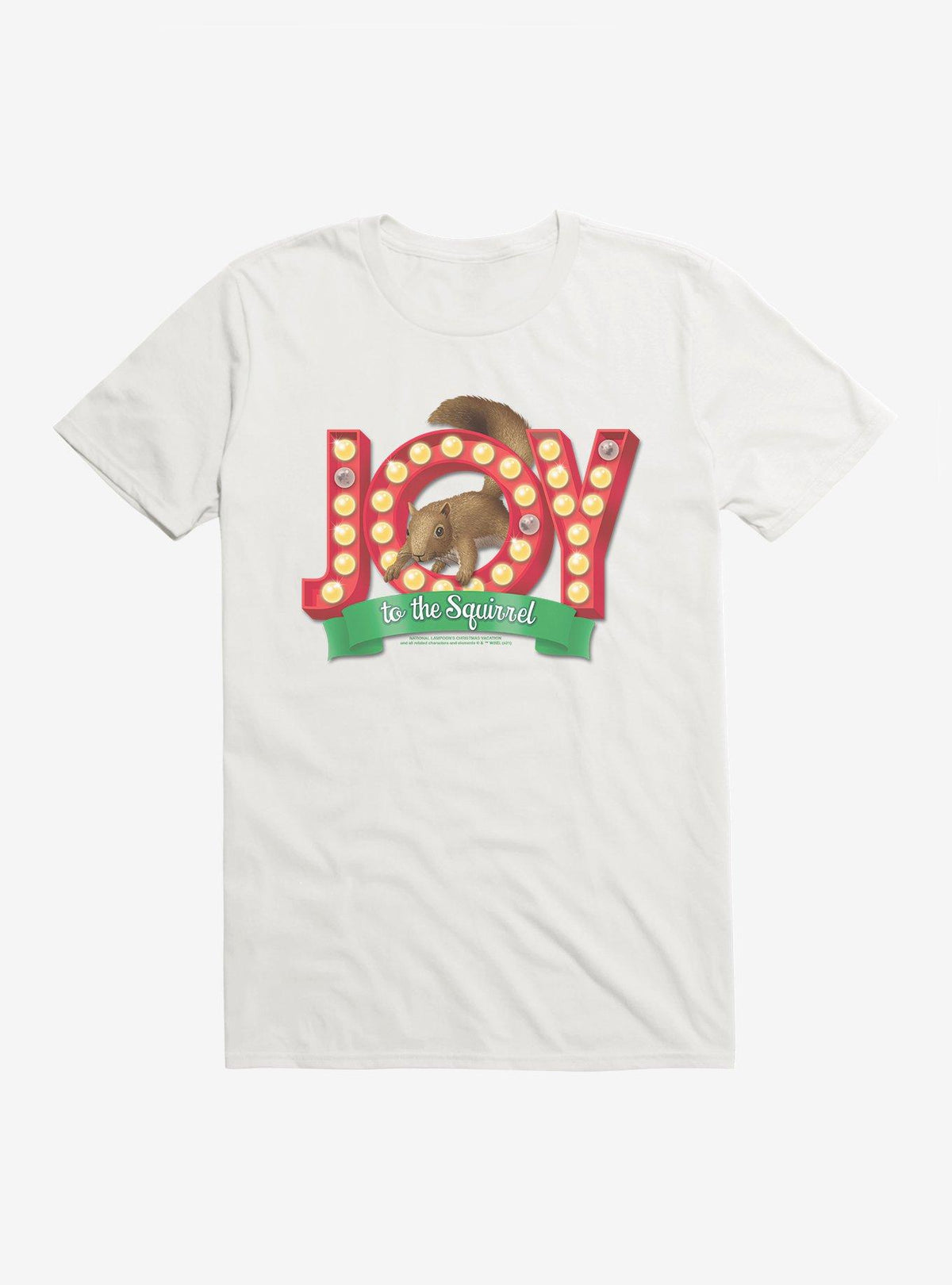 National Lampoon's Christmas Vacation Joy To The Squirrel T-Shirt